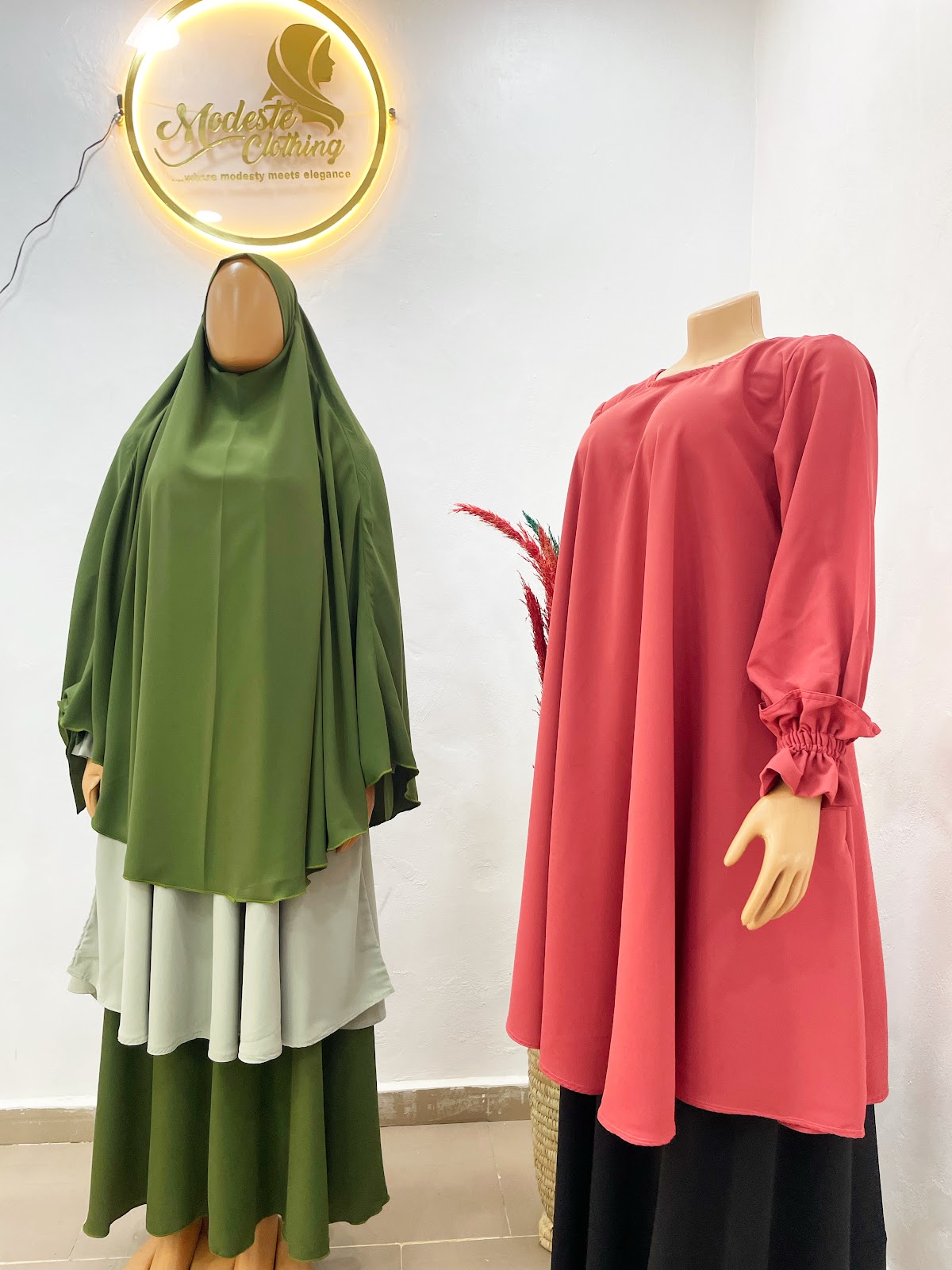 Modeste Safiya layered set & tiered ruffle co-ord